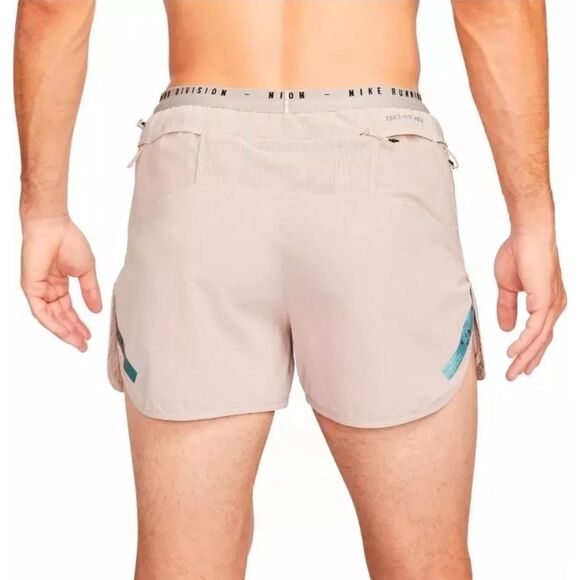 Nike Men XL Dry ADV Run Division 4" Brief-Lined Running Shorts Stone DV9291-292 - Picture 3 of 12